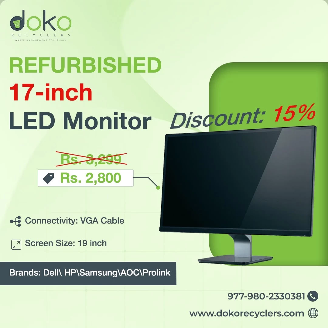 17-inch LED Monitor
