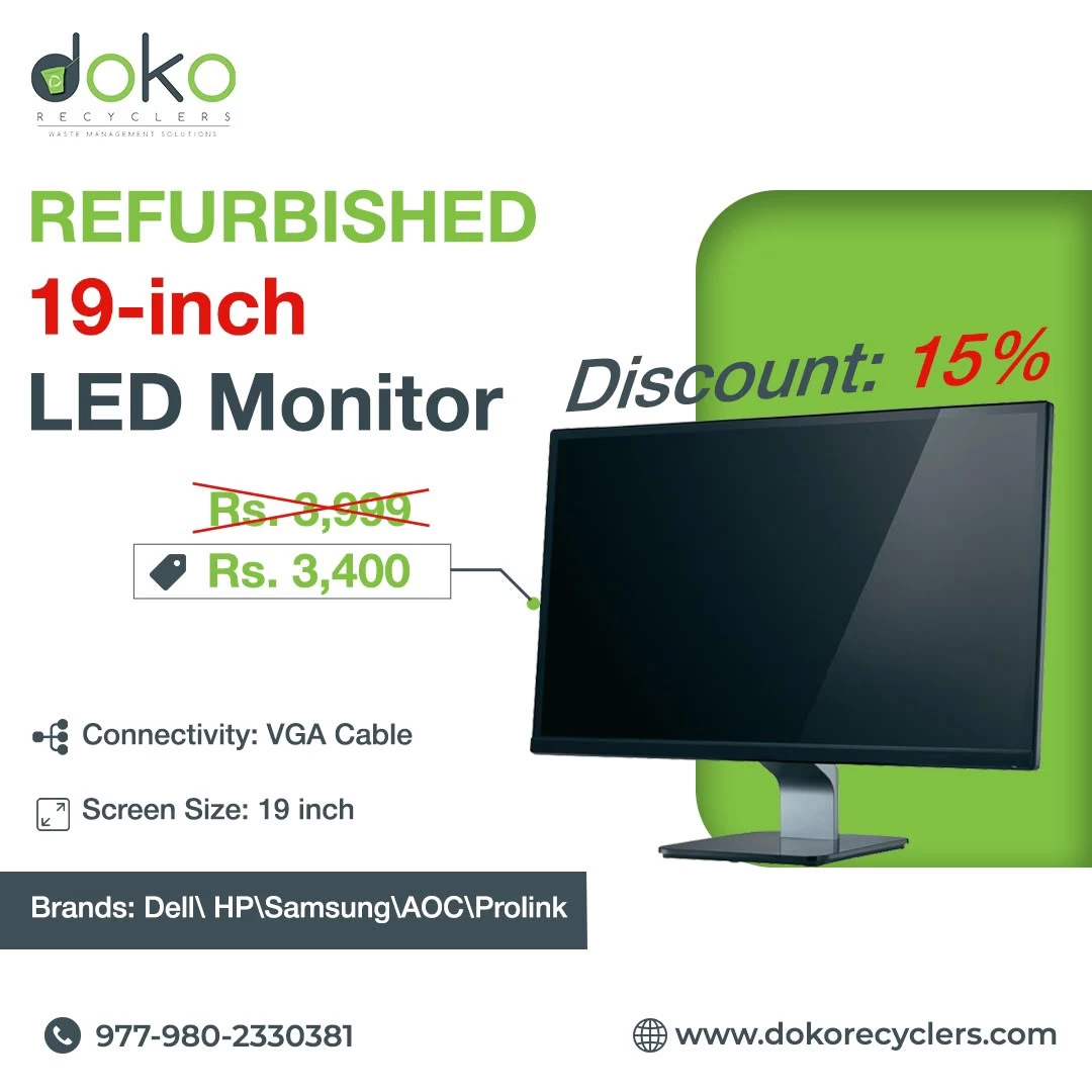 19-inch LED Monitor