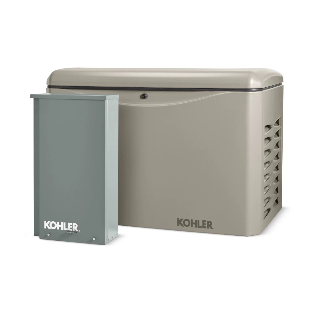 KOHLER RCAL 20000-Watt Dual Fuel Automatic Standby Generator (200-Amp ATS Included)