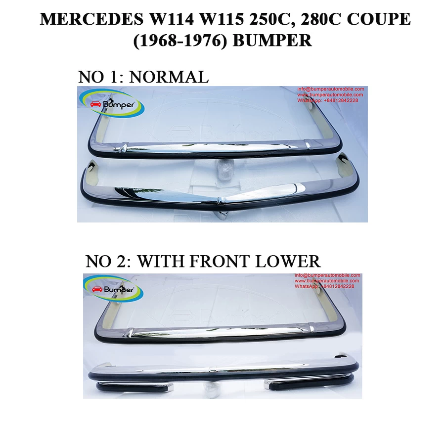 Mercedes W114 W115 Coupe Year (1968-1976)