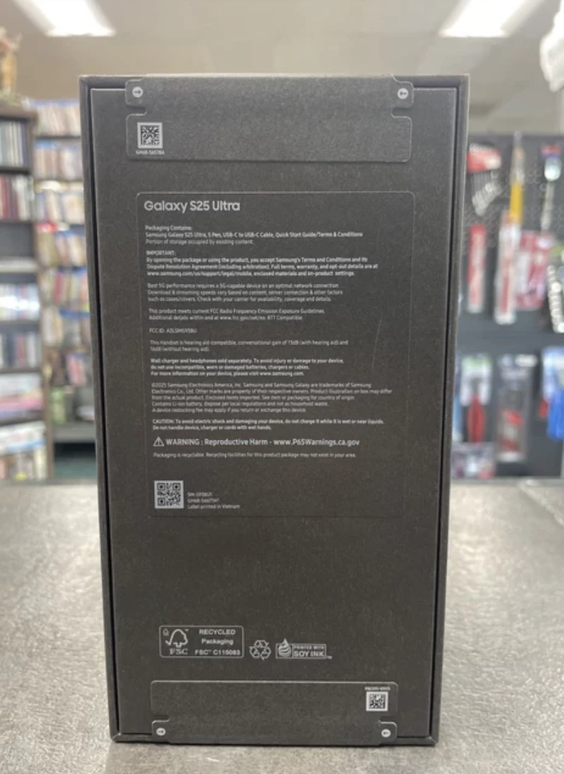 Original Samsung Galaxy S25 Ultra 512GB Factory Sealed / Unlocked