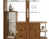 Partition cabinet for room, kitchen or office