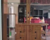 Partition cabinet for room, kitchen or office