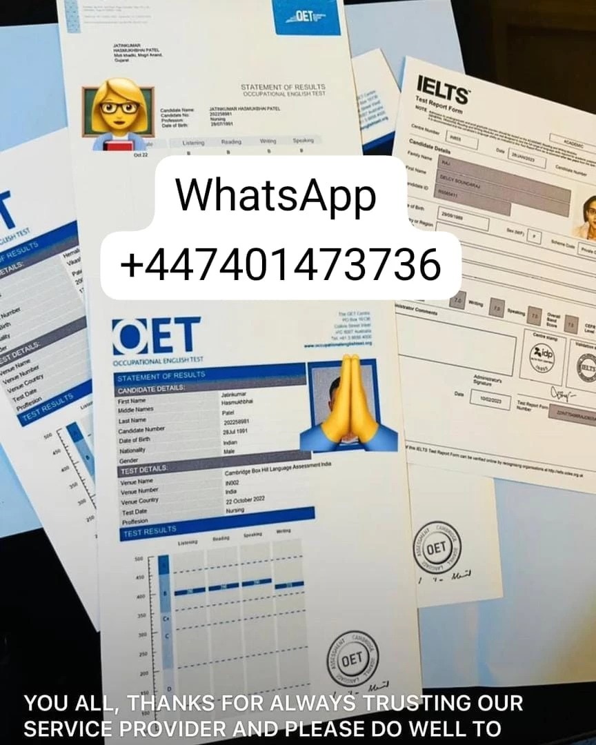 Passport, IELTS, TOEFL, PTE,GEOTHE,OET,NCLEX