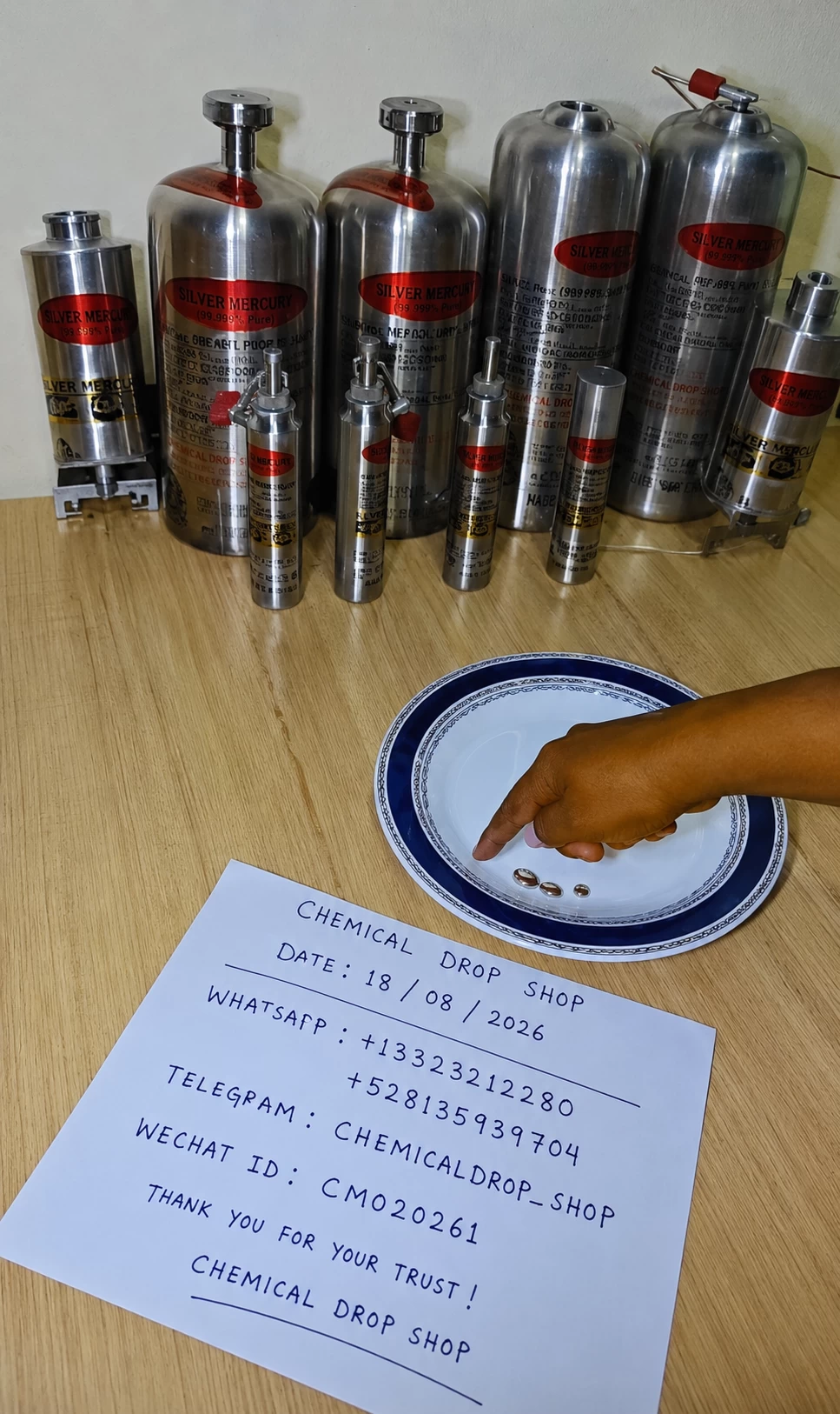 Red mercury Germany available for sale 20/20 258 Gammay