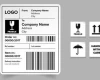 shipping label