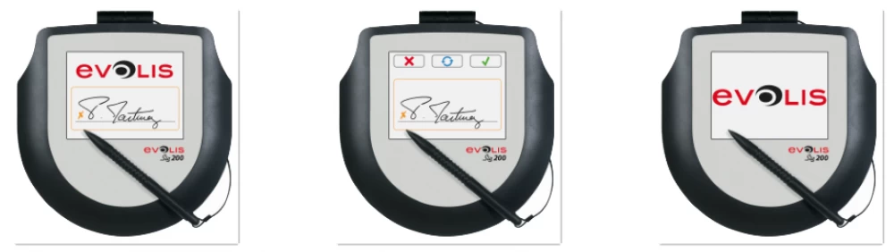 SIG200: Ergonomic signature pad