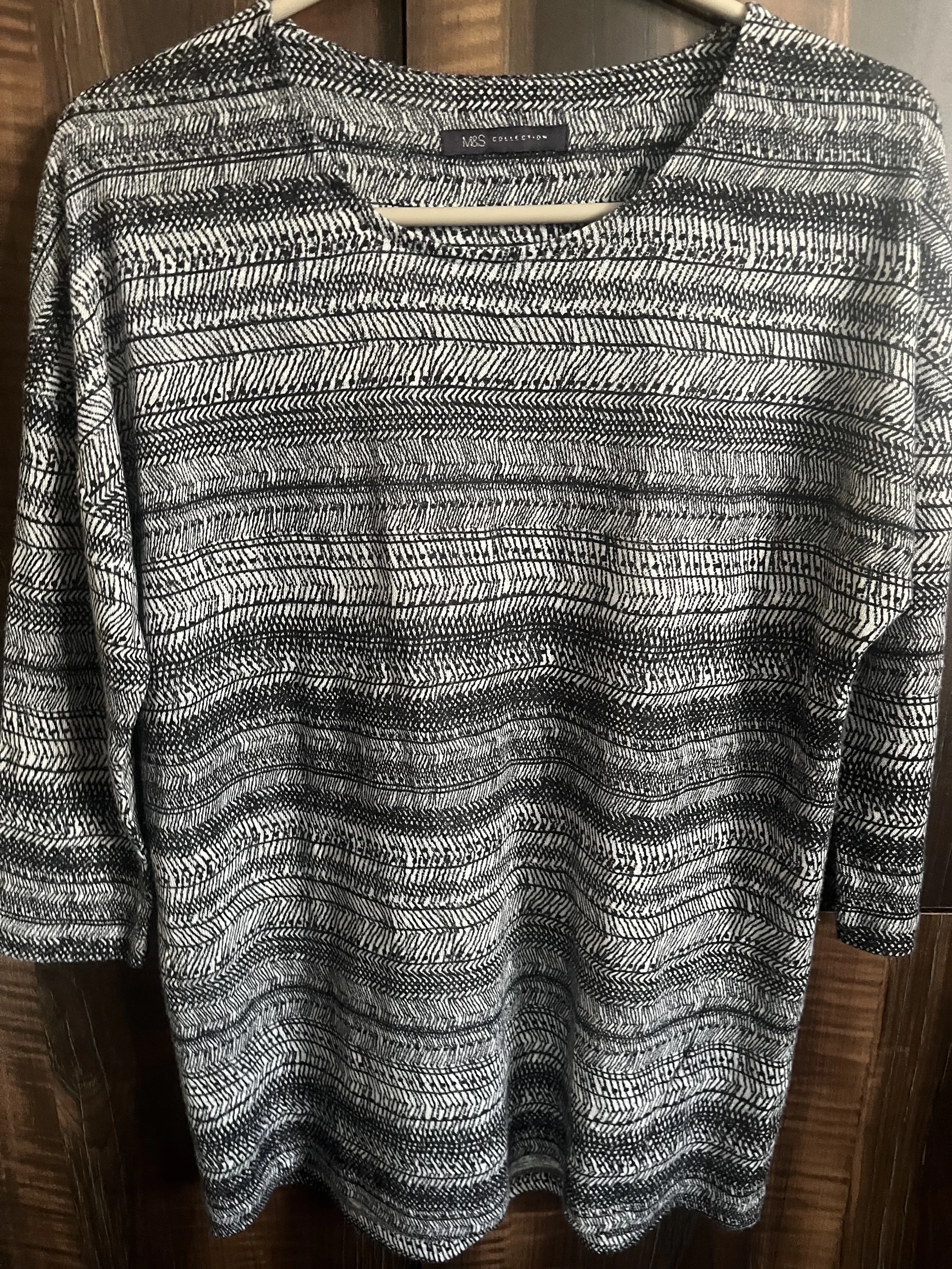 textured sweater
