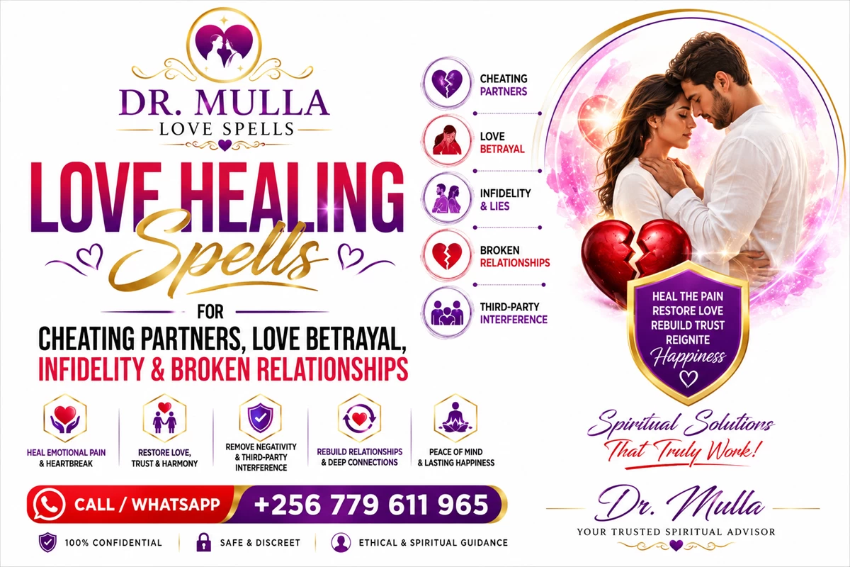 Top-Rated Powerful Love Spells | Attraction, Lost Love, Reconciliation & Marriage | Dr. Mulla +256 779 611 965